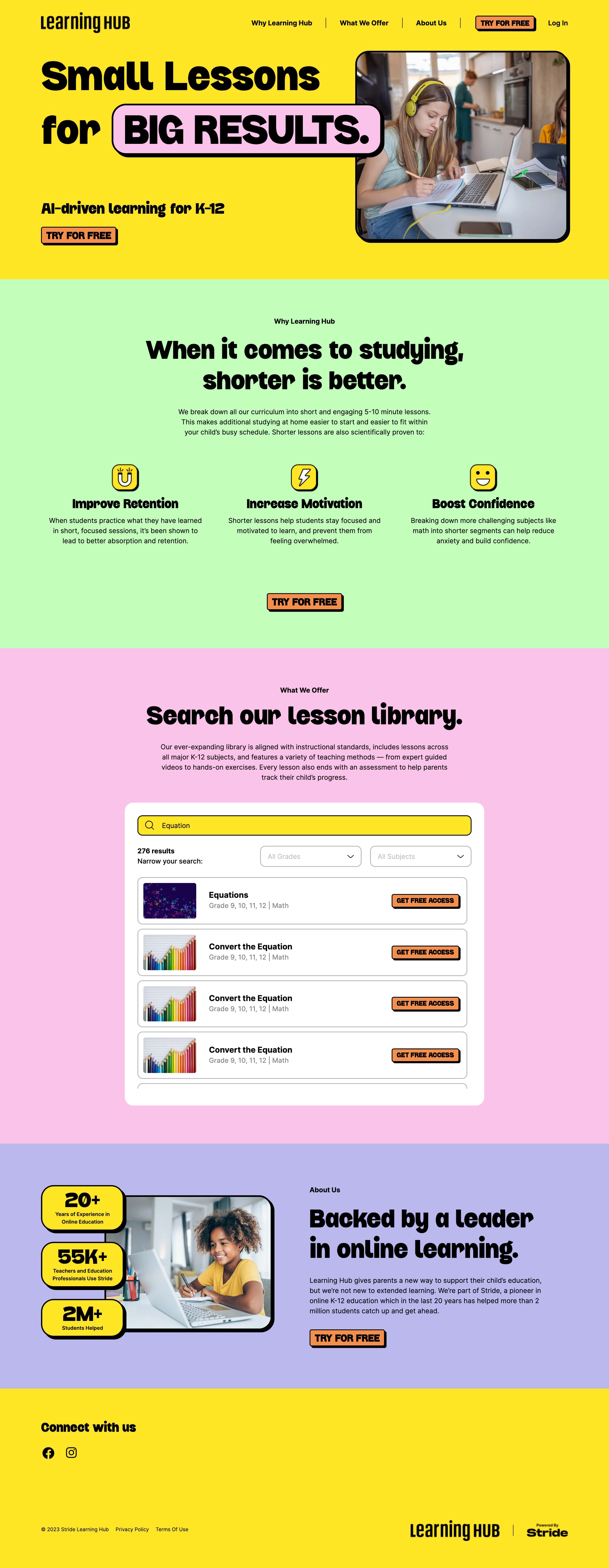 Stride Learning Hub
